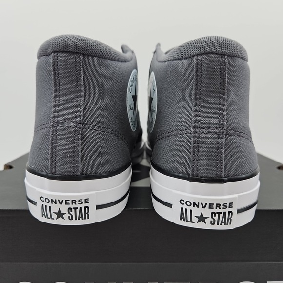Converse Mens Size 11.5 Malden Street Mid Unisex‎ Sneaker Iron Grey A01460F New - Picture 4 of 7